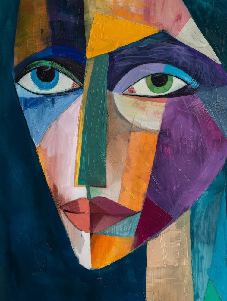 Abstract Portrait Of A Woman 42