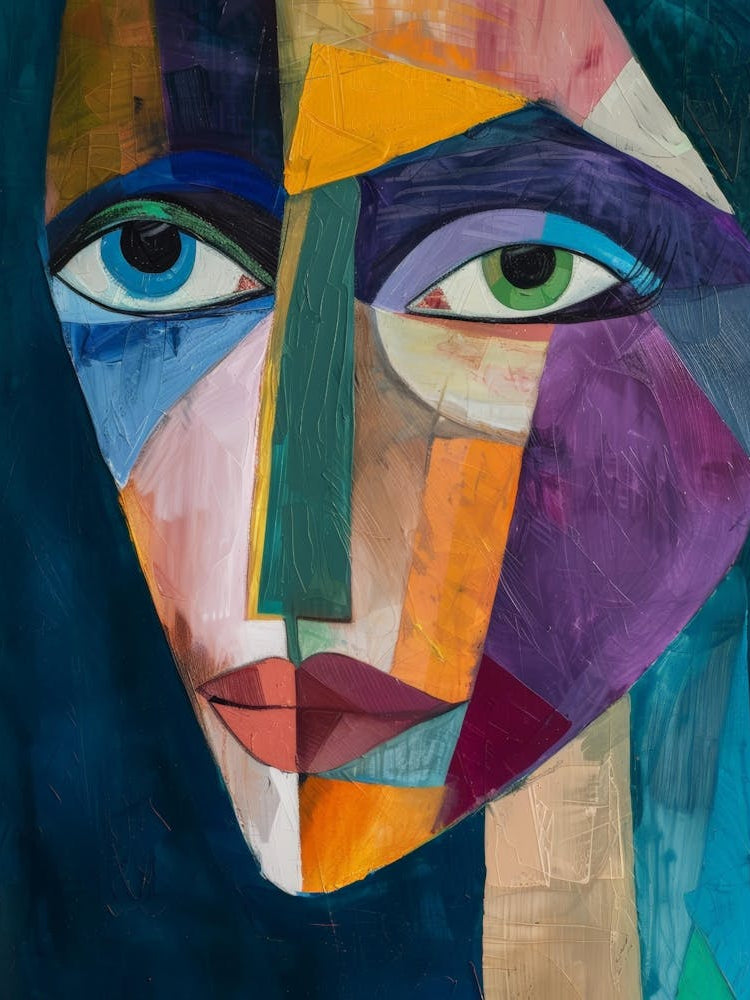 Abstract Portrait Of A Woman 42