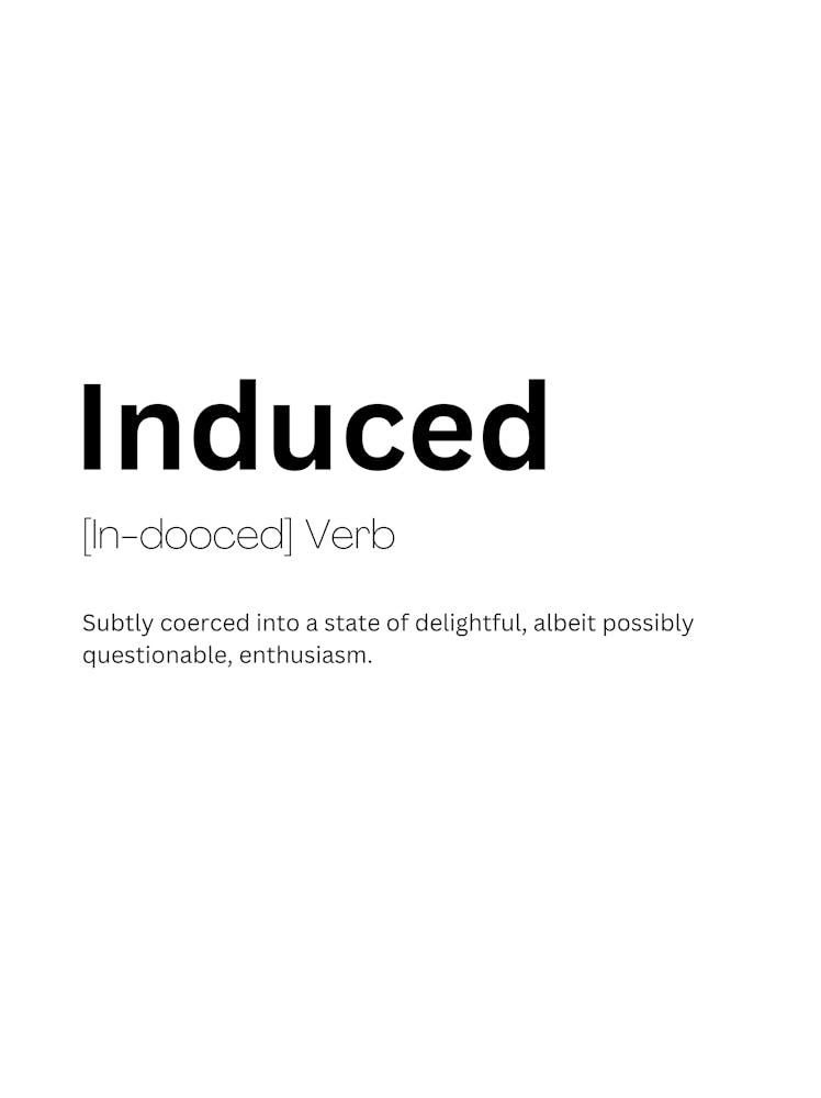 Induced Definition Meaning