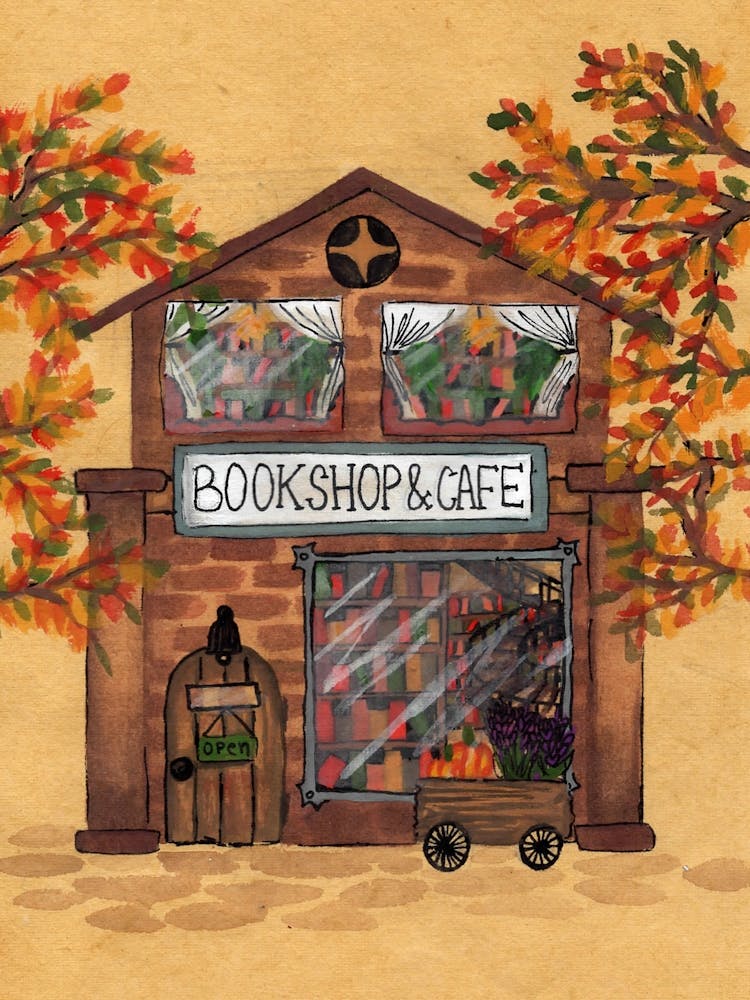 Cozy Book Cafe and Shop