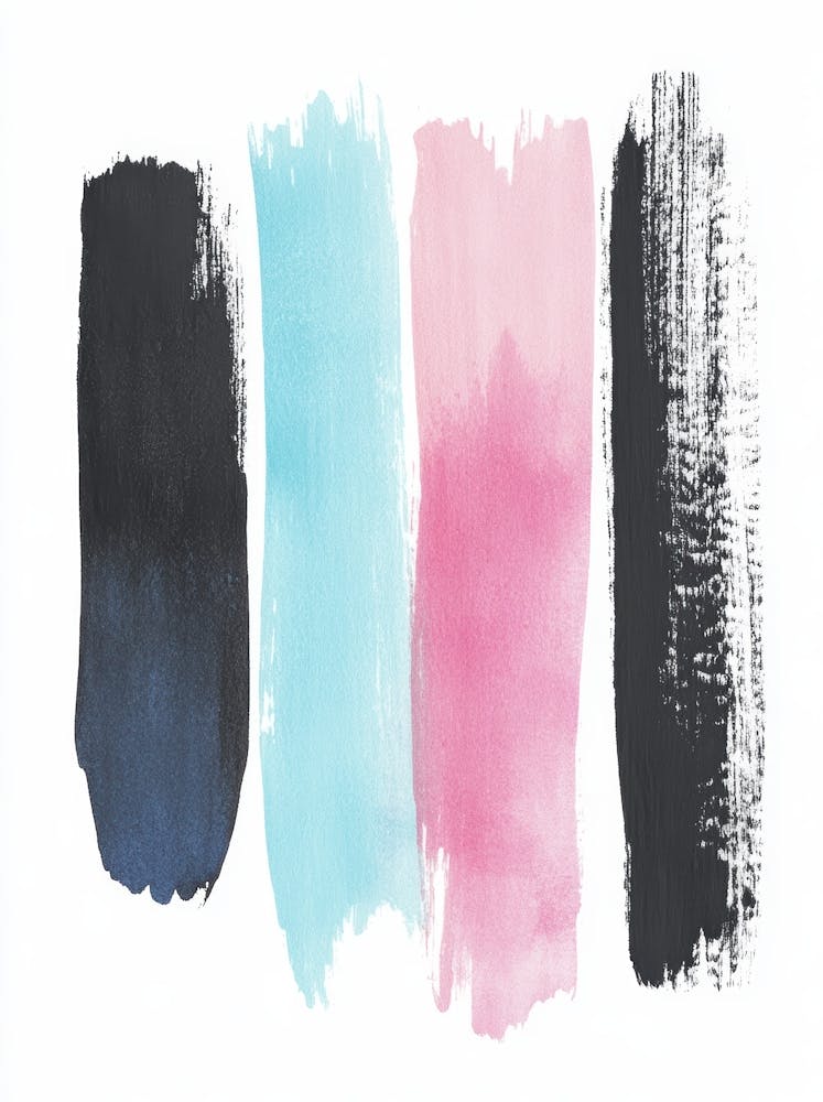 Watercolor Brush Strokes 1