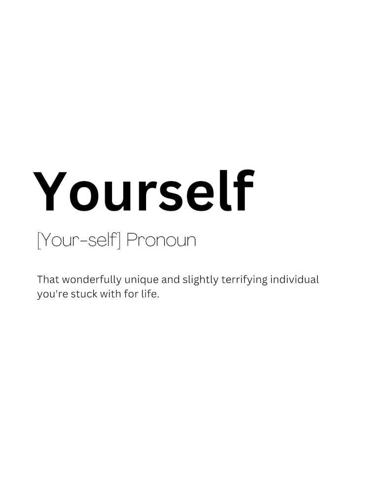 Yourself Definition Meaning 1