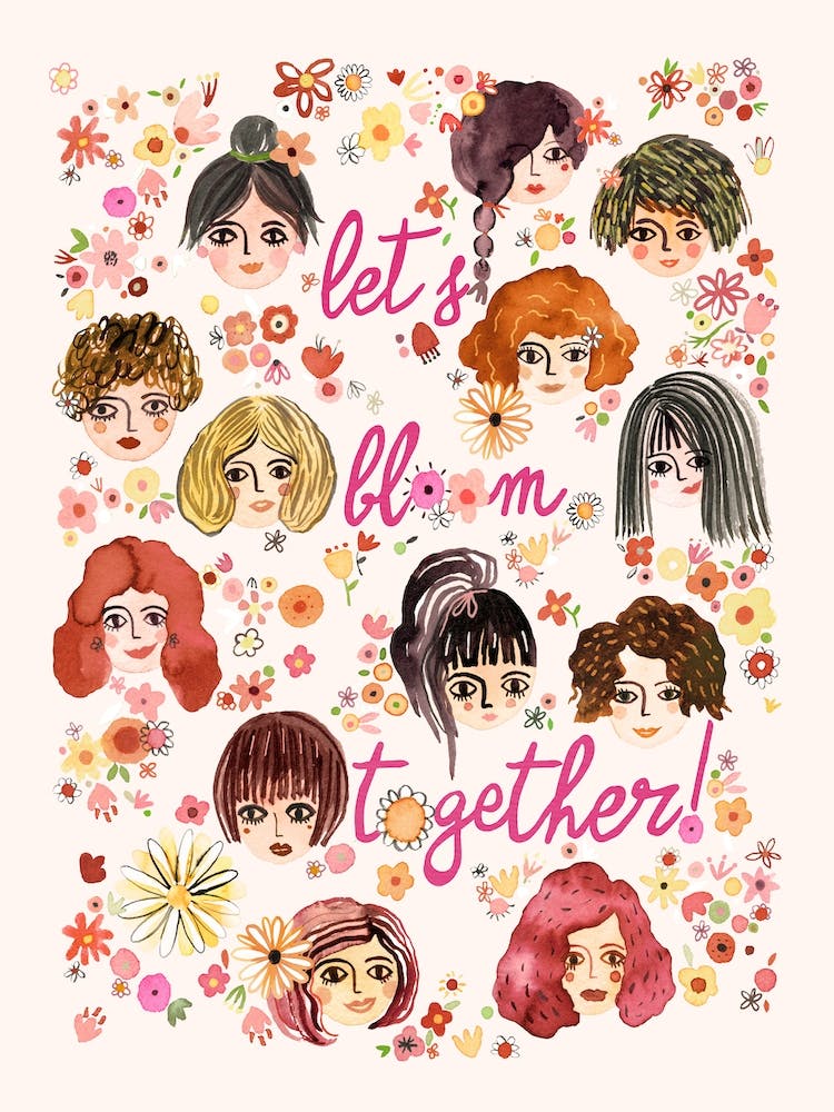 Women   Feminist   Let S Bloom Together