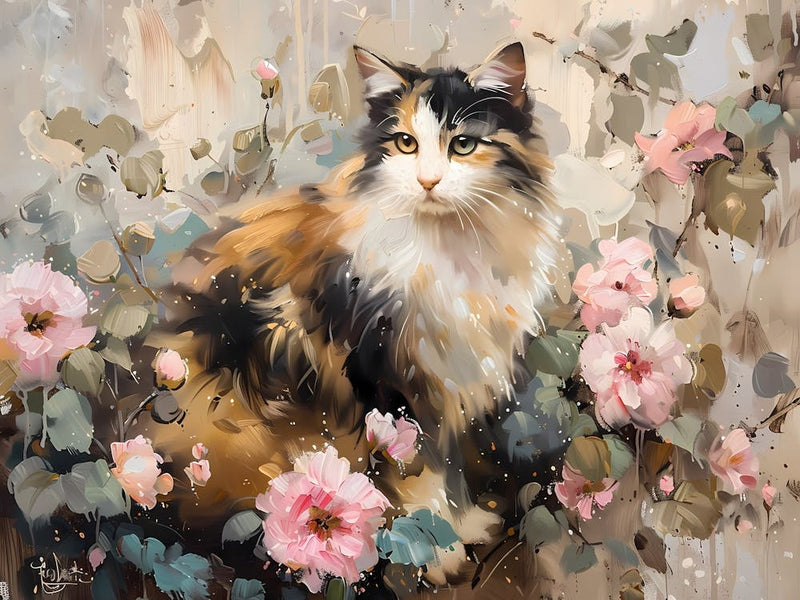 Chat aux Roses 1