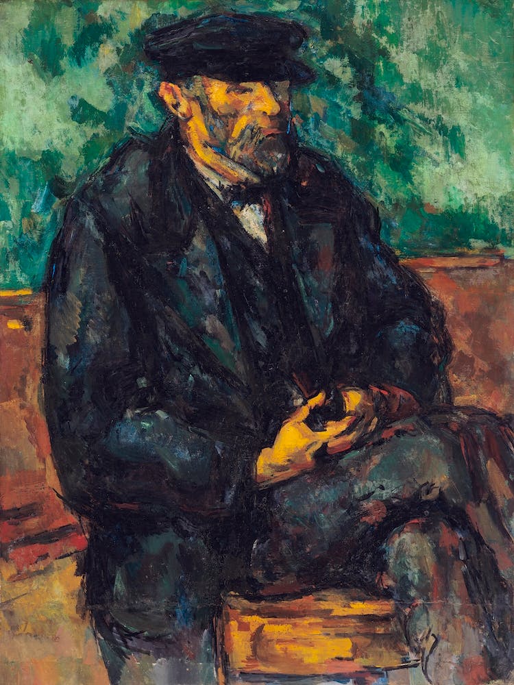 The Gardener Vallier (1906), Paul Cézanne