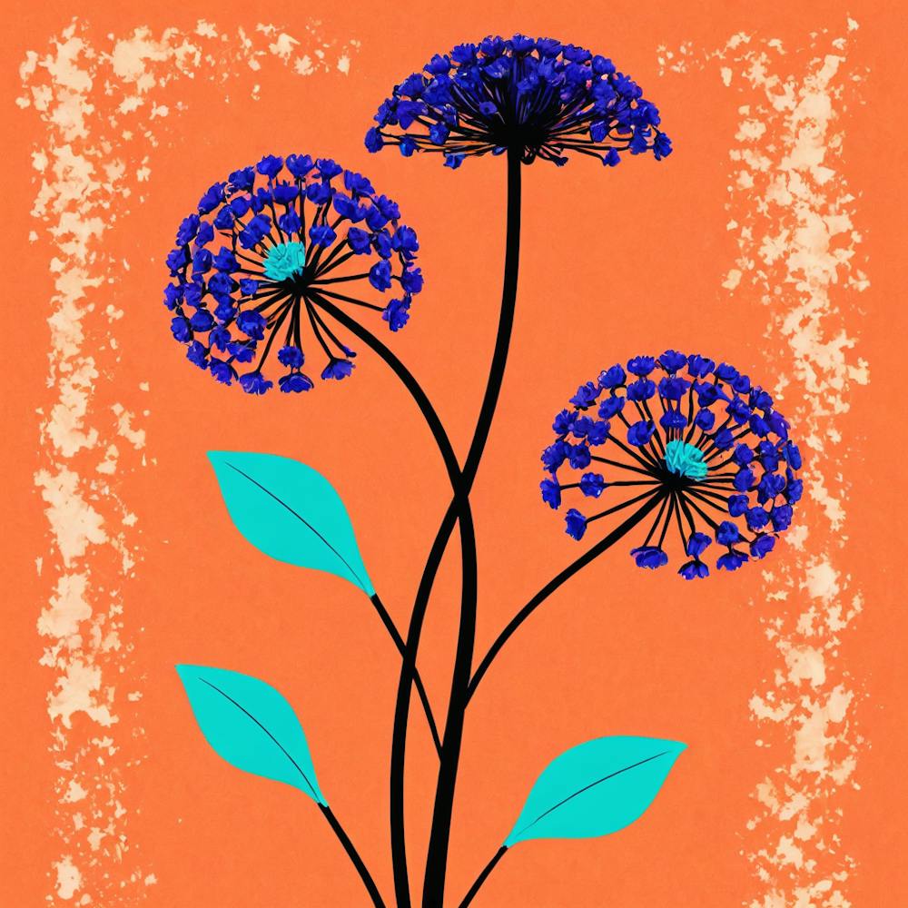Blue Flowers 2
