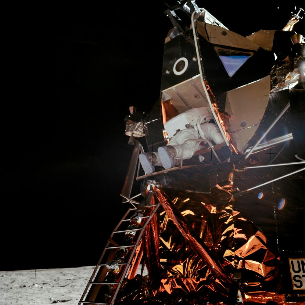 Astronaut Edwin E