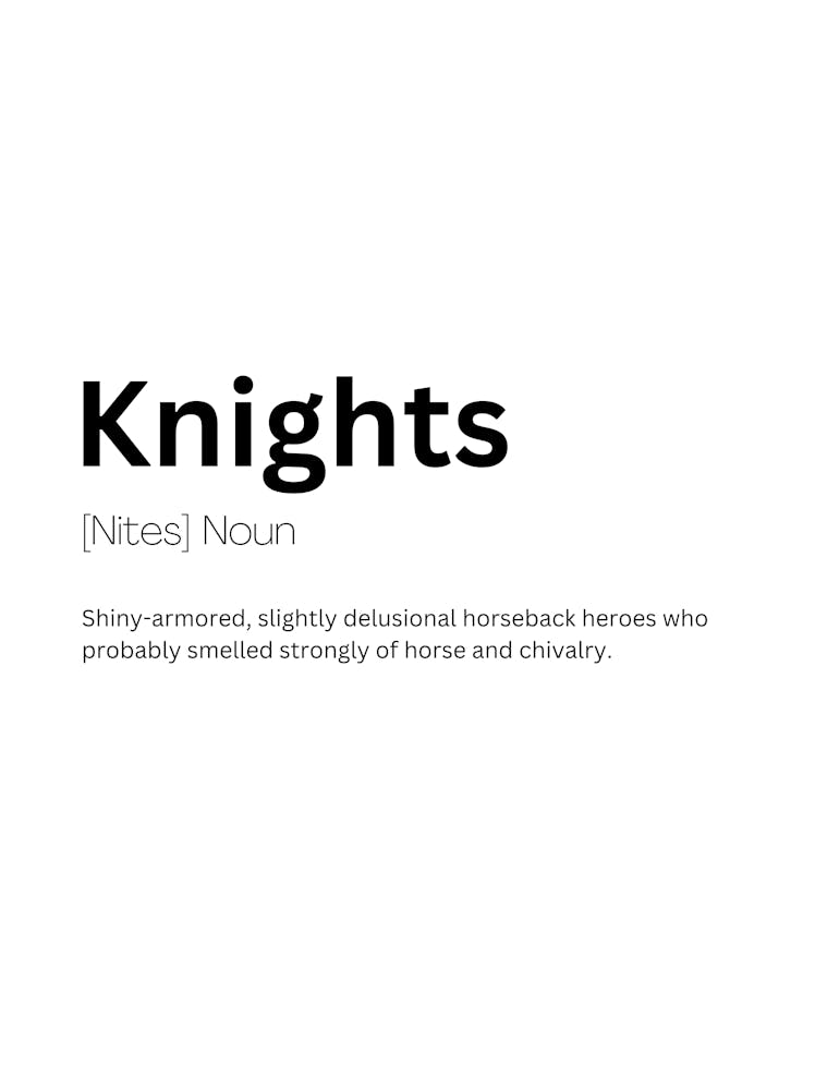 Knights Definition Meaning