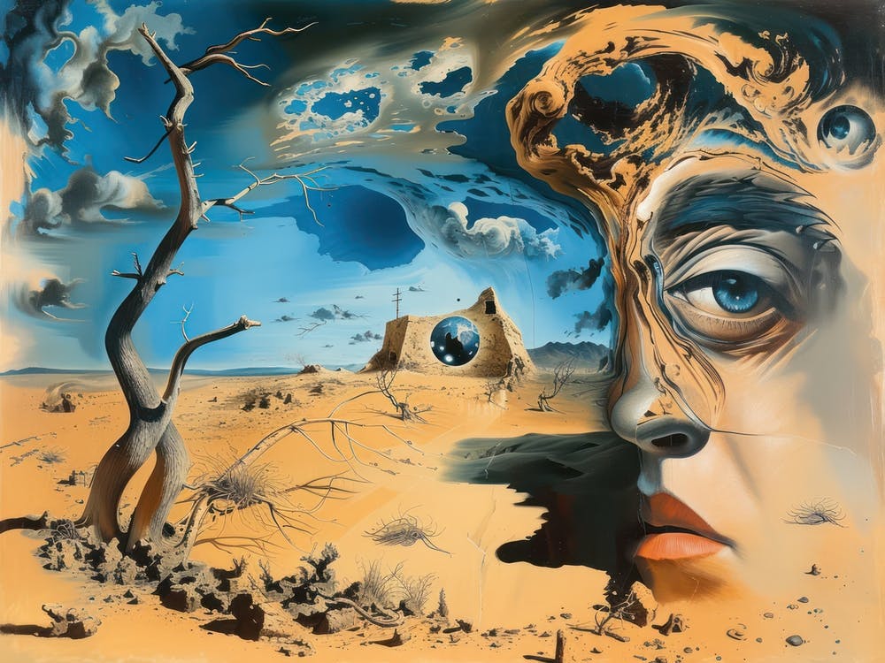 Contemporary Artwork Inspired By Salvador Dali 1