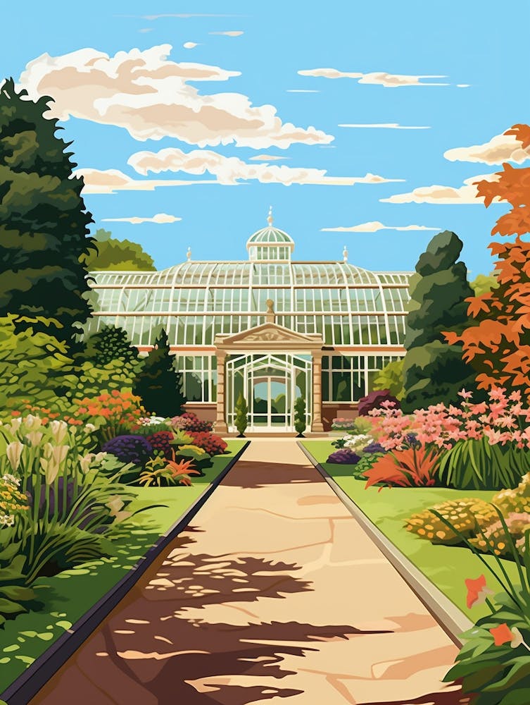 Royal Botanic Garden Edinburgh United Kingdom Illustration 4 