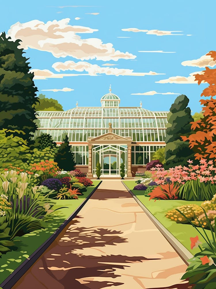 Royal Botanic Garden Edinburgh United Kingdom Illustration 4 
