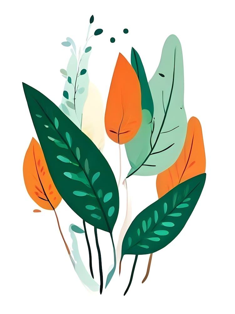 Abstract Of Leaves 1