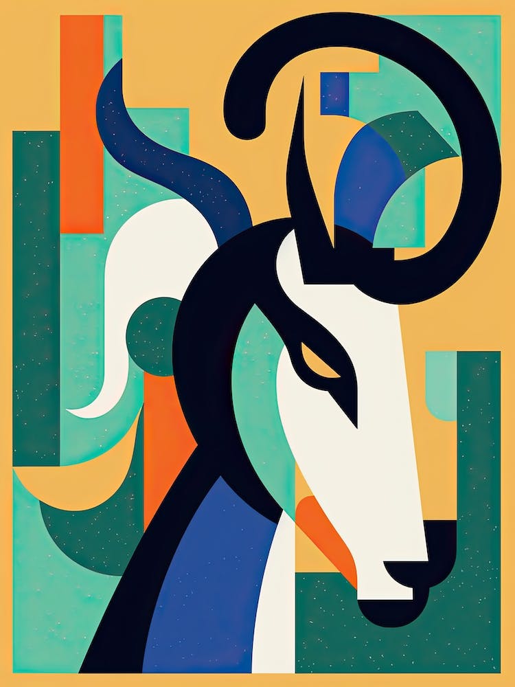 Capricorn Illustration Zodiac Star Sign 2