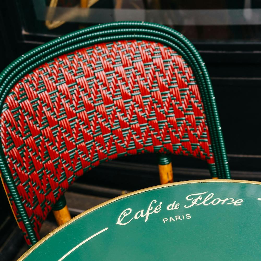 Paris Cafe III Square