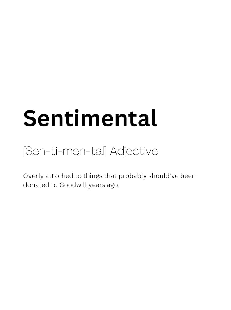Sentimental Definition Meaning