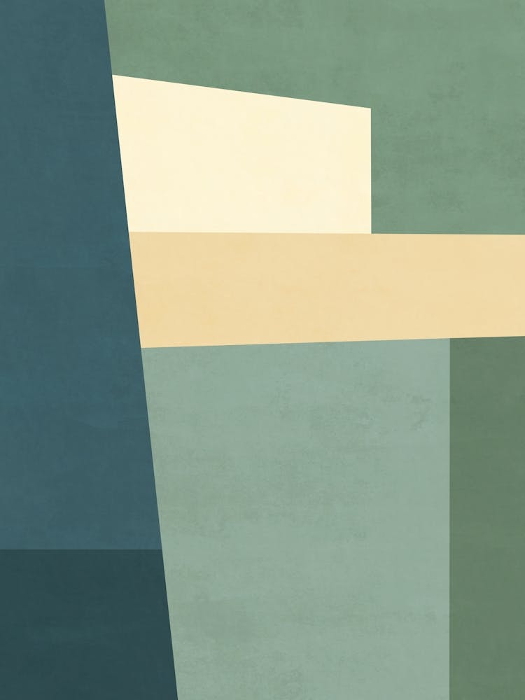 Abstract Painting - Green 02