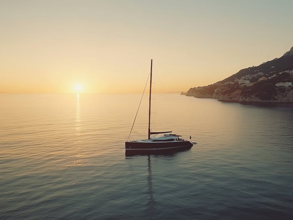 Sunset On The Sea 2