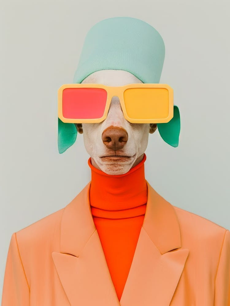 Ap Surreal Human Dog Portrait 2 August 2024