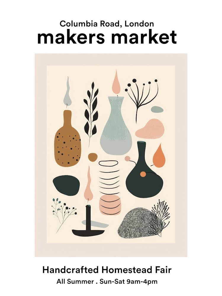 Columbia Road, London Handcrafted Homestead Fair 3