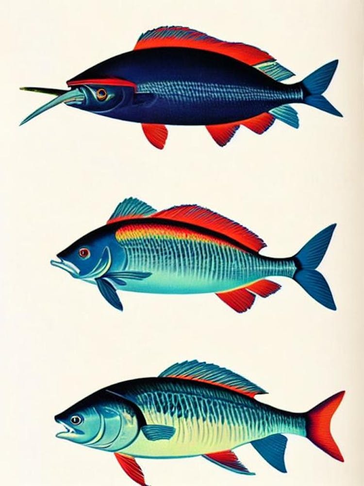 Marlin Vintage Poster