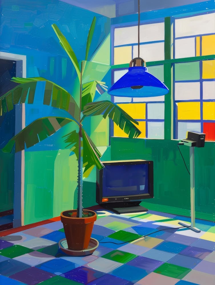 Room With A Plant 1