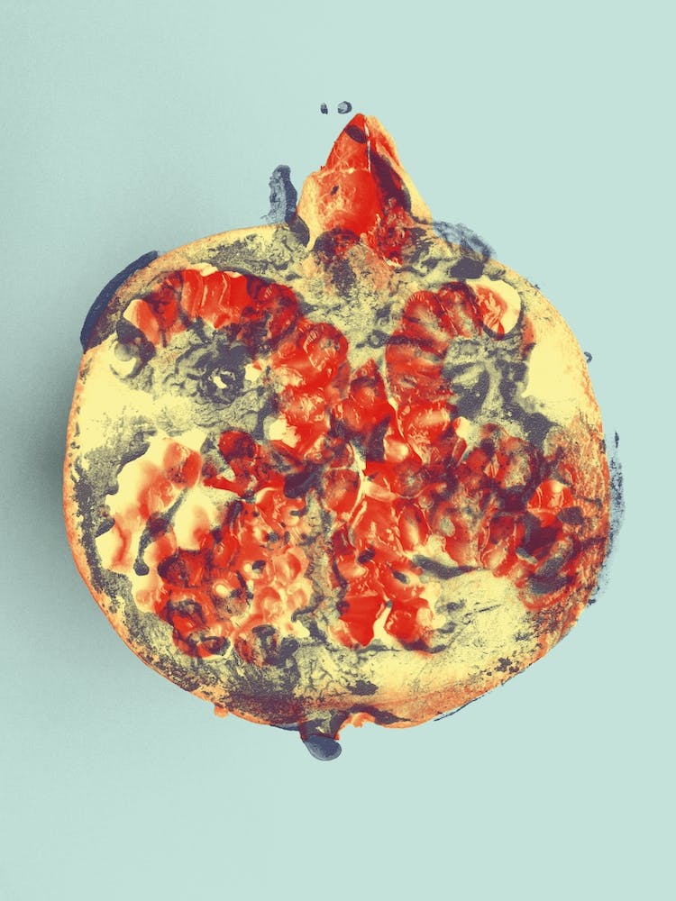 Ode an die Gemüse Granatapfel