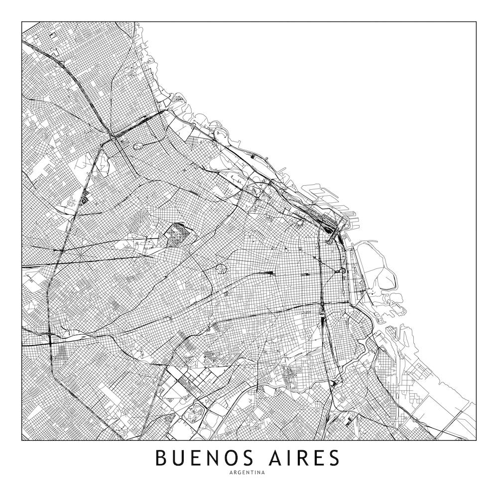 Buenos Aires Map