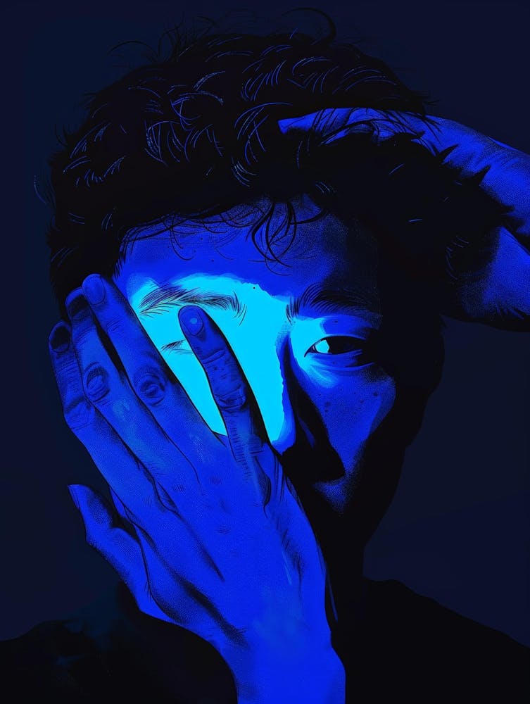 Man With Blue Eyes