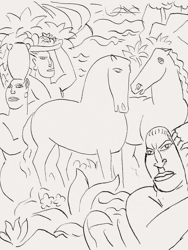 "Landscape With A Man