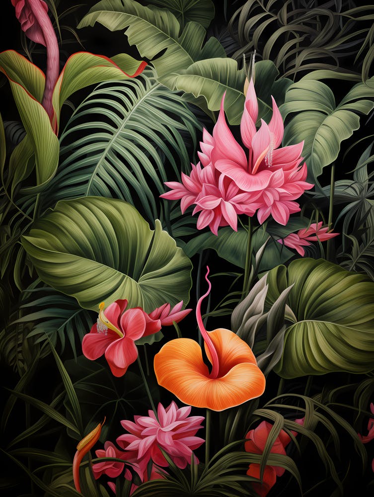 Tropical Jungle Wallpaper