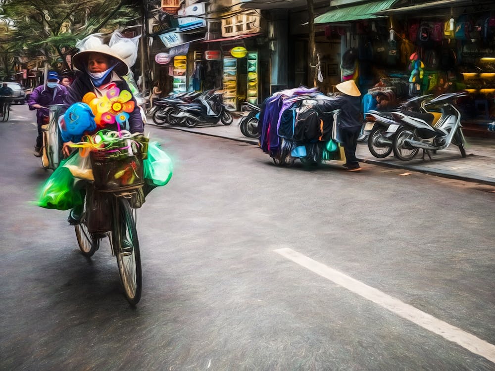 Hanoi Cyclist