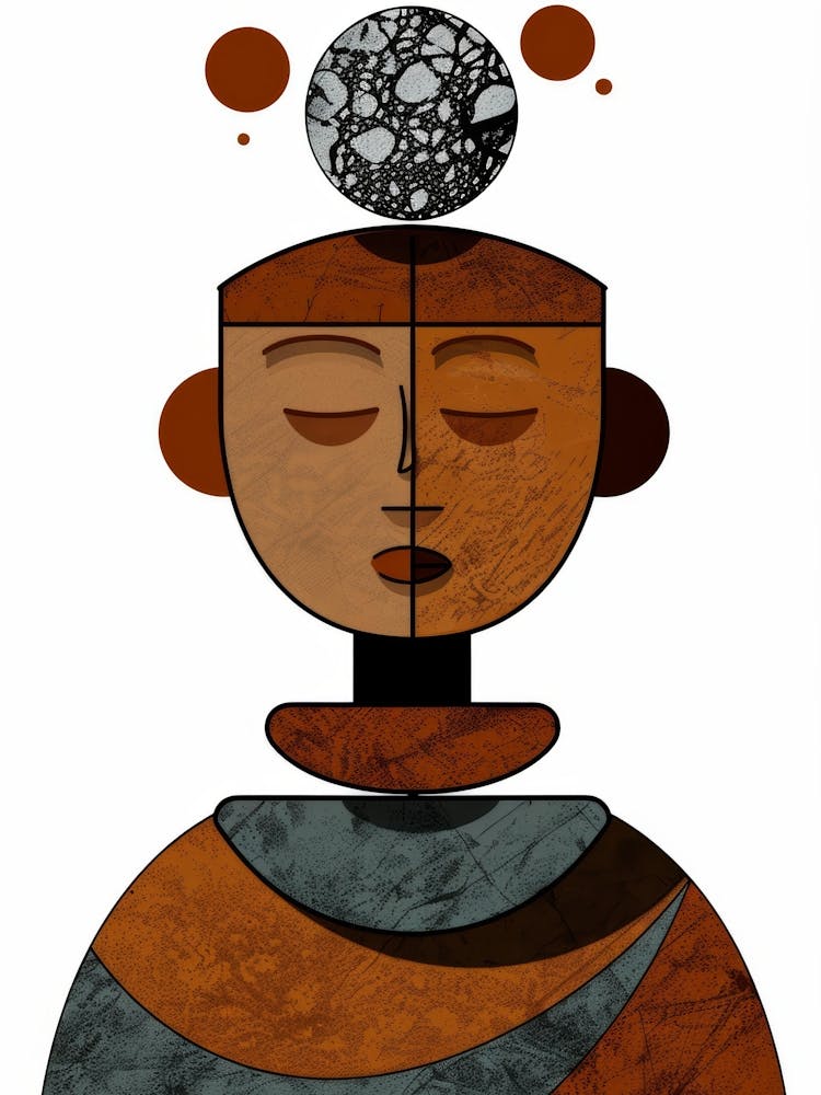 Man With A Ball In His Head