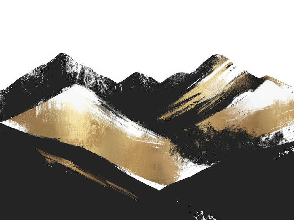 Gold And Black Mountains 19