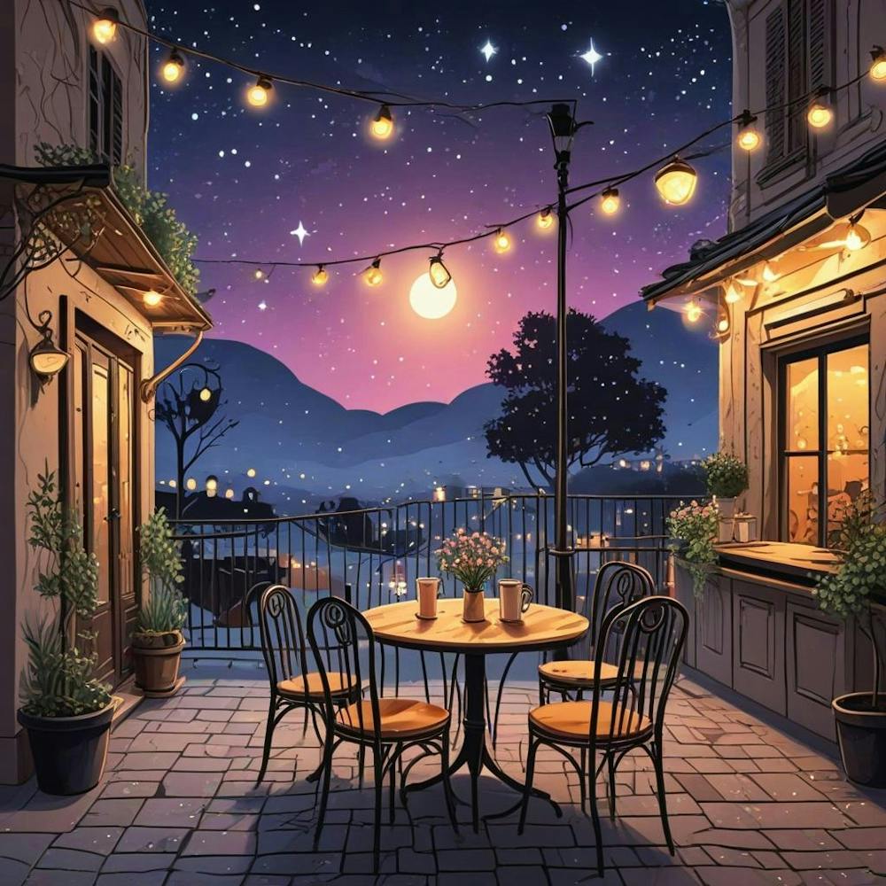 Cafe Terrace At Night (16)
