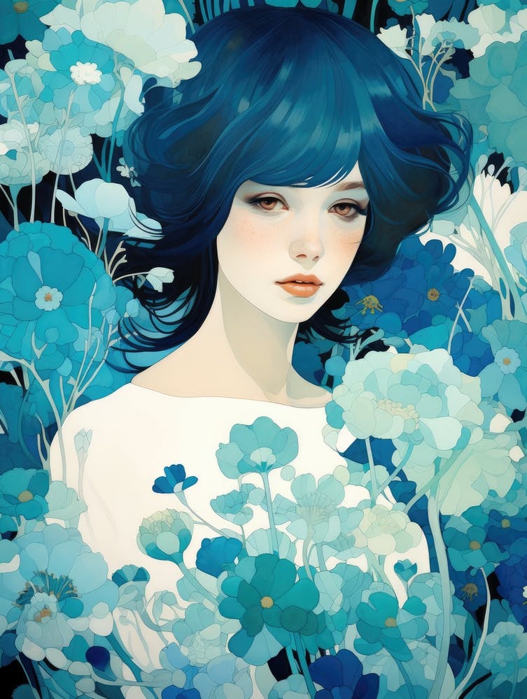 Blue Flowers 2