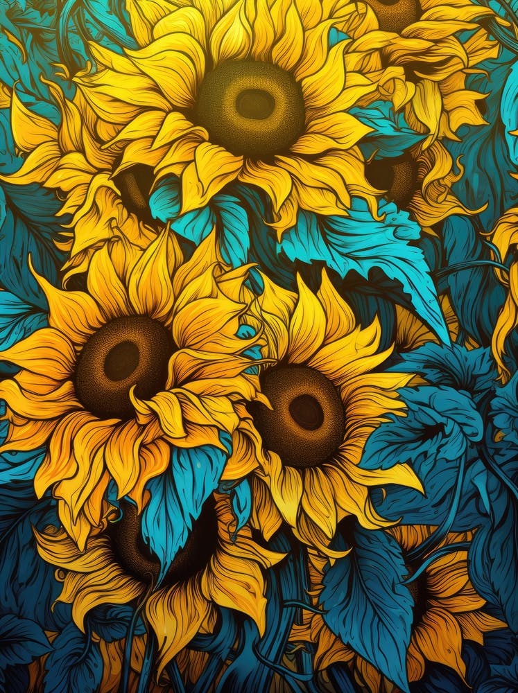 Sunflowers 86