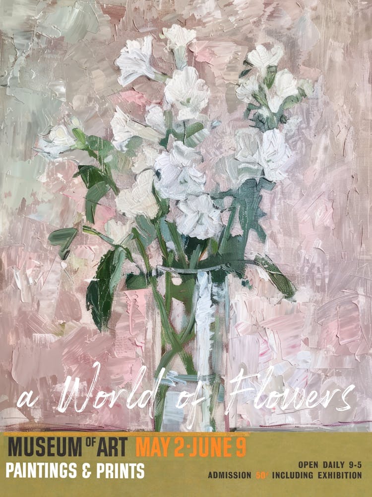 A World Of Flowers, Van Gogh Exhibition Freesia 3