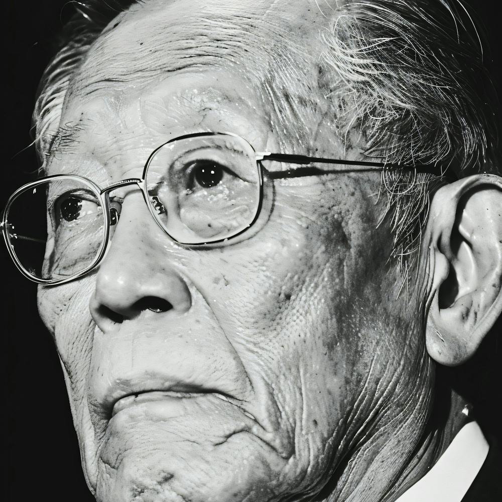 Old Man With Glasses