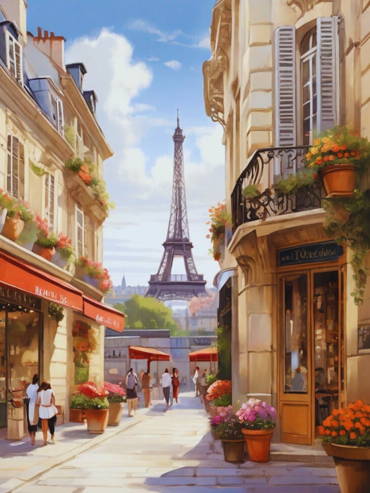 Paris Street Scene