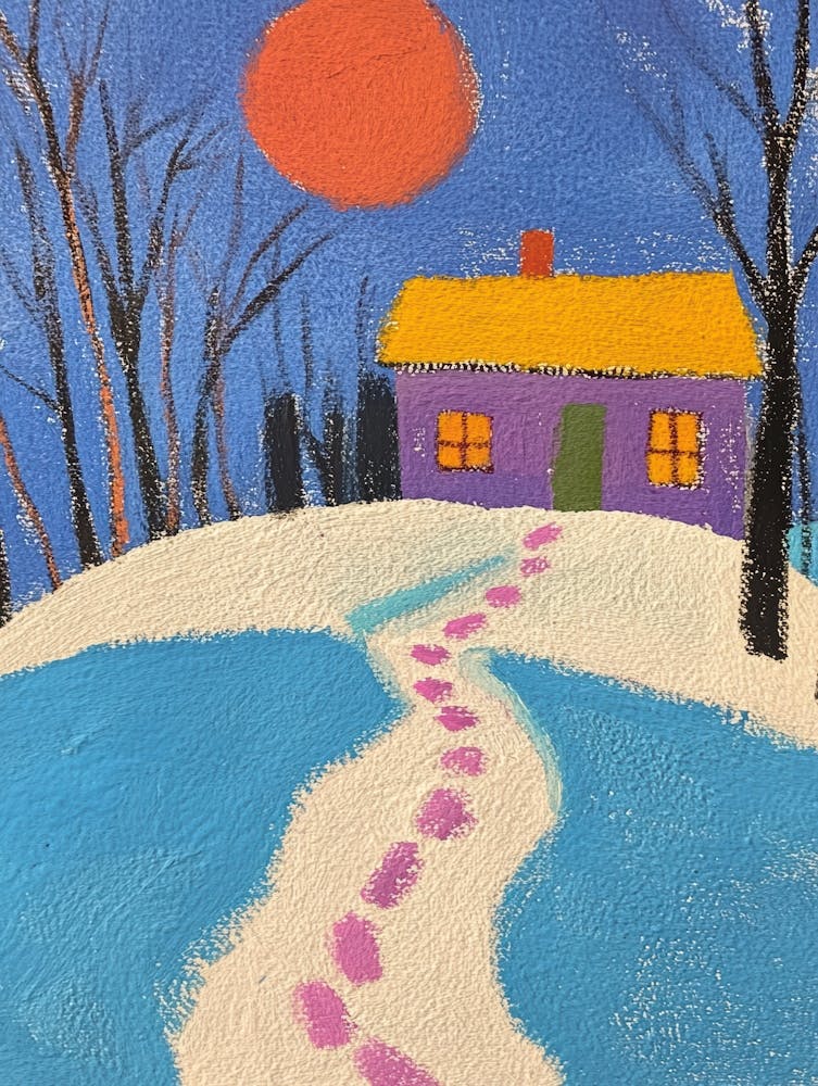 Footprints In The Snow