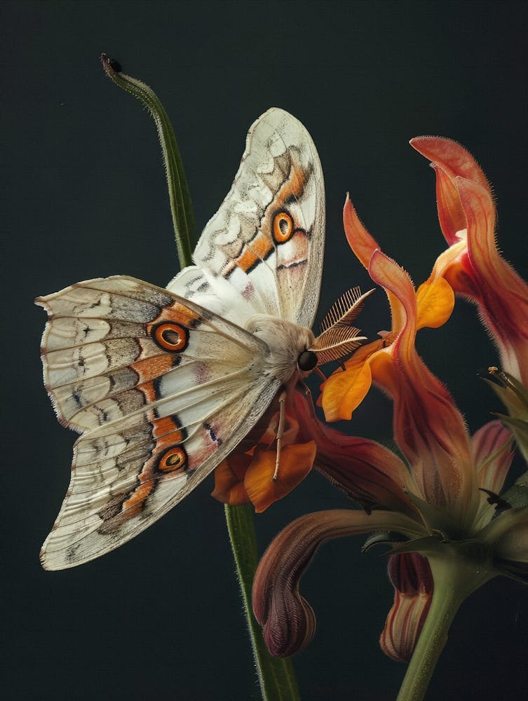 Butterfly On A Flower