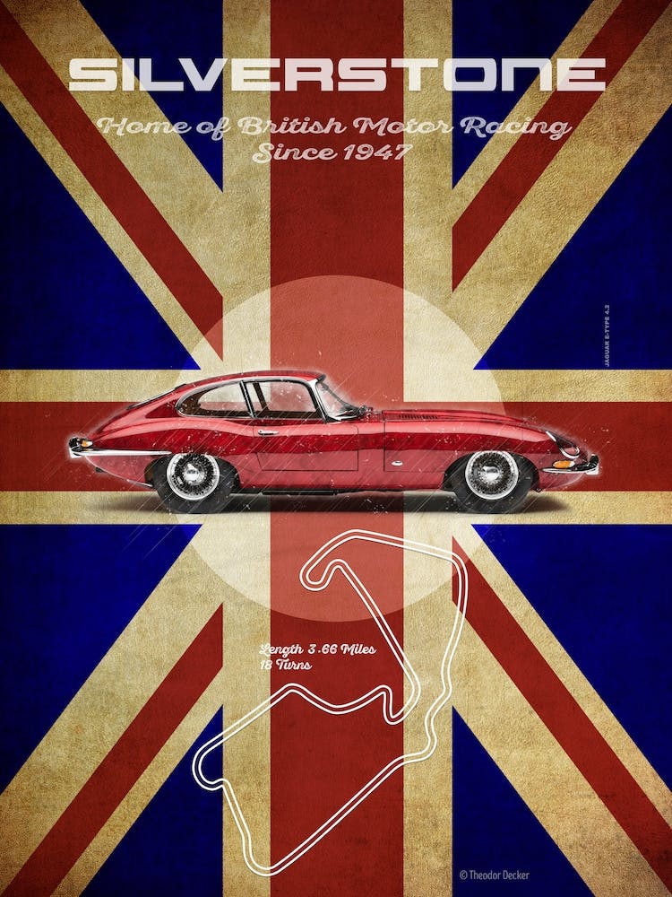 Silverstone E Type Vintage