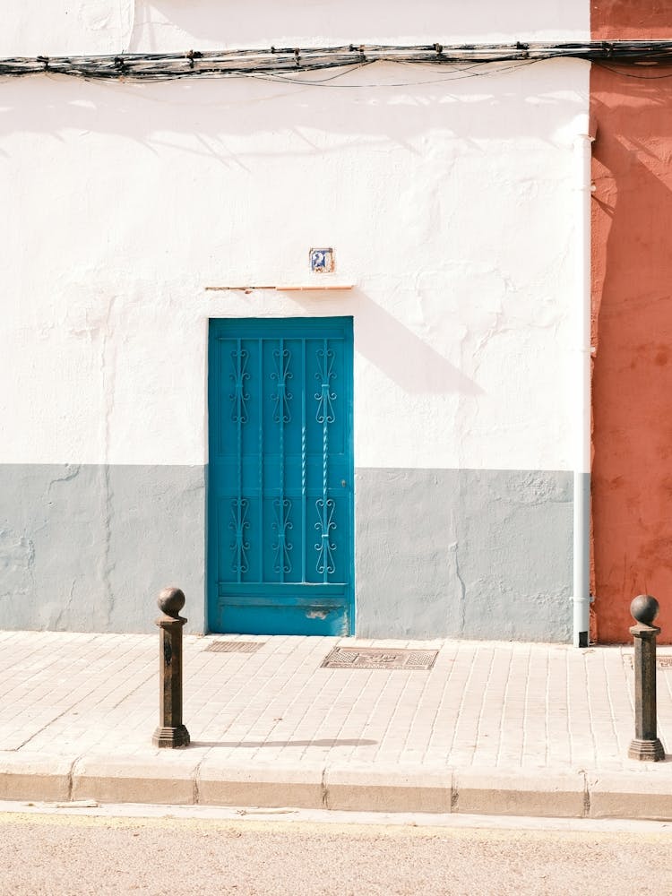 Blue Door // Valencia, Spain, Travel Photography