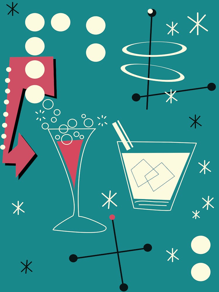 Retro Cocktail Vegas