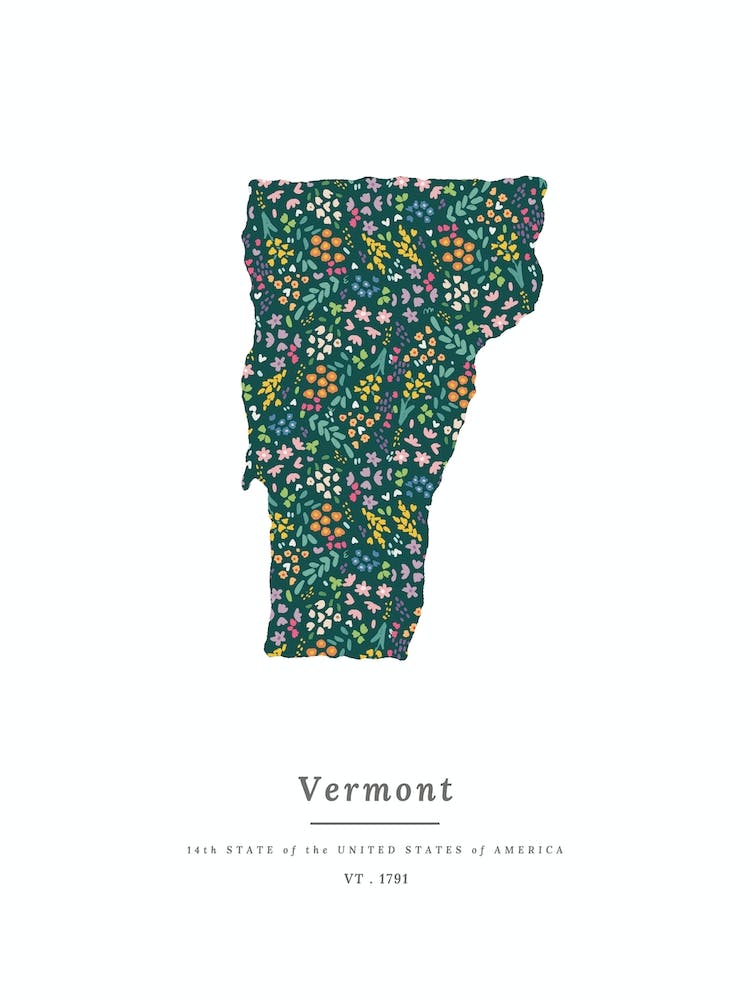 Vermont State | Wildflowers on Juniper Green