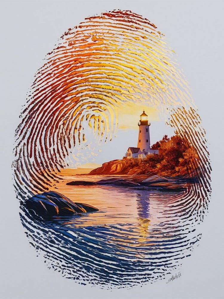 Fingerprint Painting 1