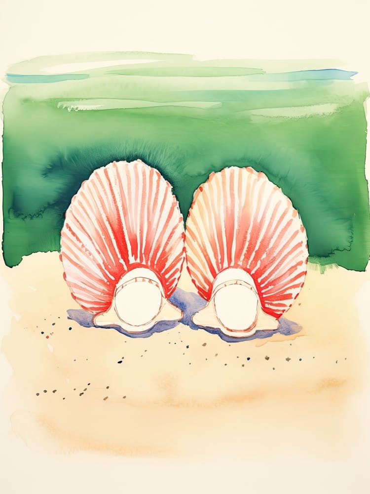 Seashells On The Beach