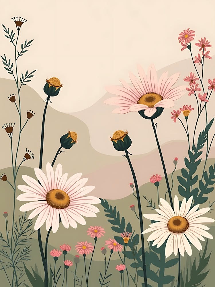 Cream-Toned Flora with Elegant Simplicity