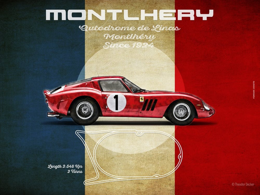 Montlhery Ferrari 250GTO Landscape