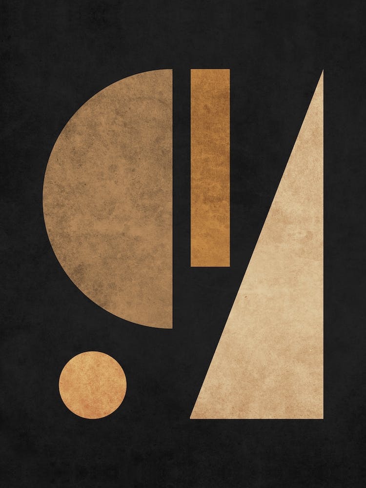 Geometric Harmony Black 2